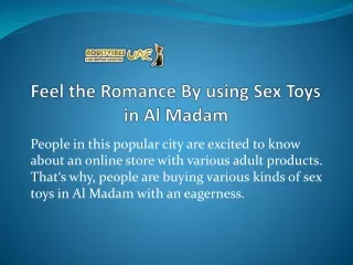 sex toys in Al Madam
