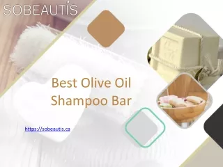 best olive oil shampoo bar