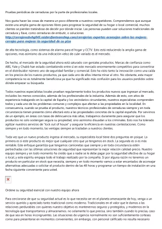 Consejos de Madrid Cerrajeros para proteger su vivienda