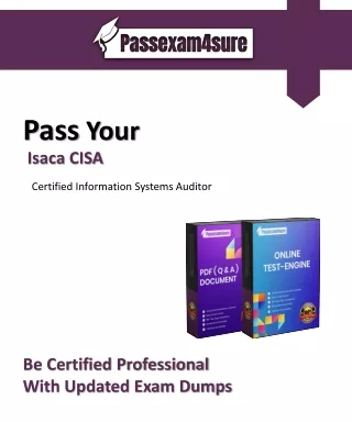 Isaca  CISA  Exam Material |  CISA Dumps PDF | PassExam4Sure