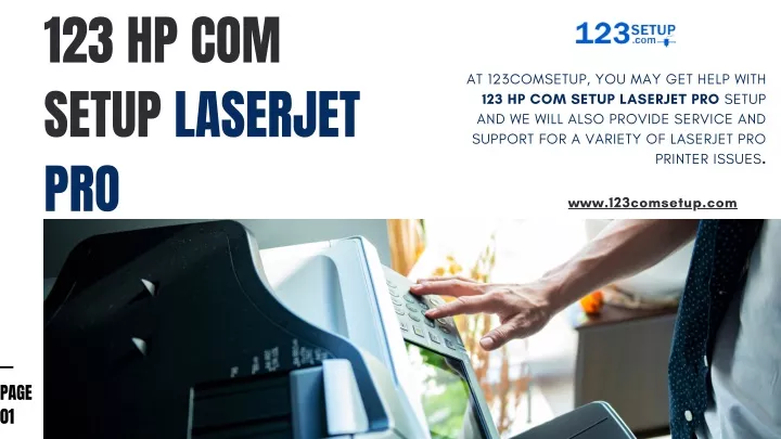 123 hp com setup laserjet pro