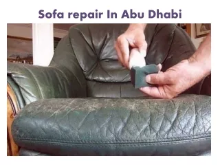 Sofa Repair Dubai