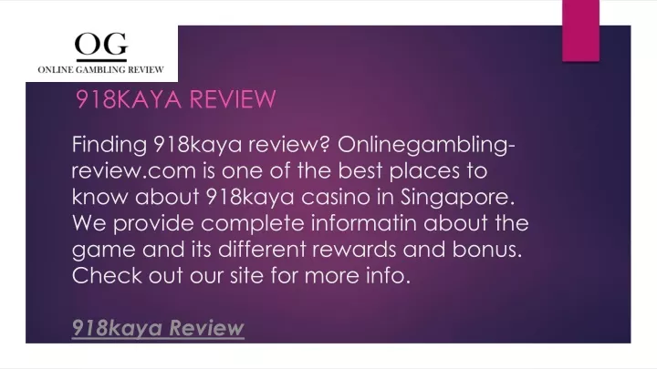 918kaya review