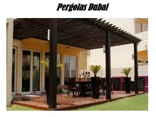 pergolas dubai