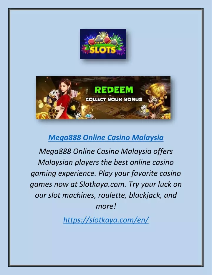 mega888 online casino malaysia