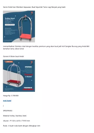 servis hotel kian memberi kepuasan buat sejumlah