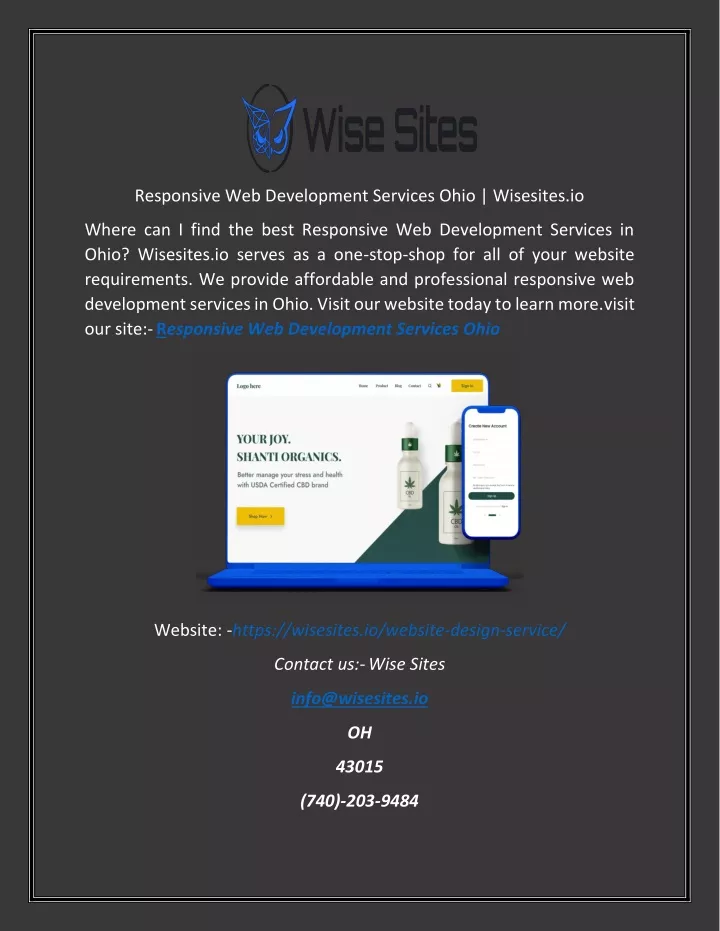 responsive web development services ohio