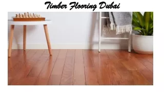 timber flooring dubai