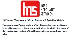 different versions of quickbooks a detailed guide