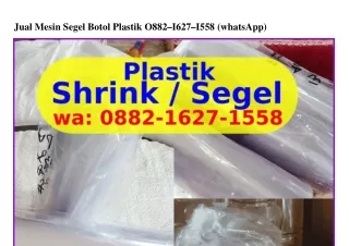 jual mesin segel botol plastik o882 i627 i558