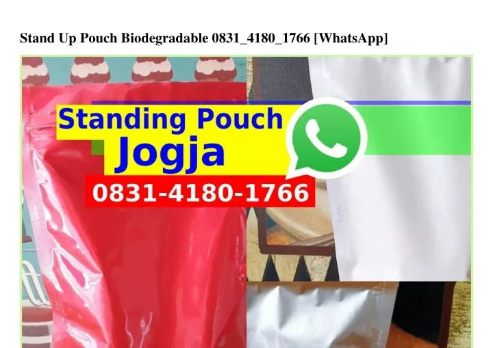 stand up pouch biodegradable 0831 4180 1766