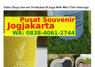 daftar harga souvenir pernikahan di jogja 0838