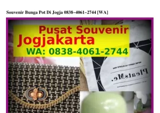 souvenir bunga pot di jogja 0838 4061 2744 wa