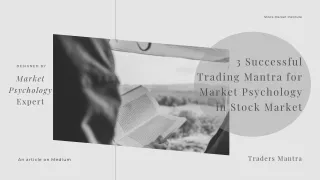 stock market institute