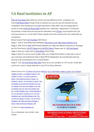 Best CA colleges near me