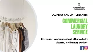laundry and dry cleaning