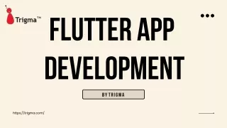 Flutter App Development 