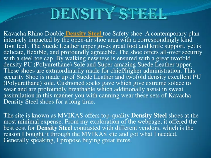 kavacha rhino double density steel toe safety