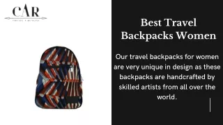 Find the Best Travel Backpacks Women