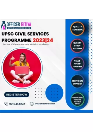 Best IAS Coaching In Chandigarh Officer Bitiya