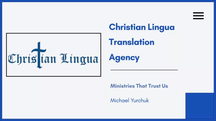 christian lingua translation agency