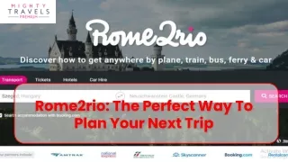 rome2rio the perfect way to plan your next trip