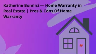 Home Warranty in Real Estate  Pros & Cons Of Home Warranty