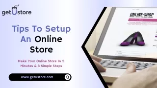 tips to setup an online store