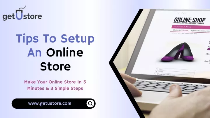 tips to setup an online store
