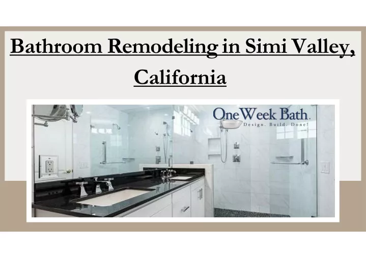 bathroom remodeling in simi valley california