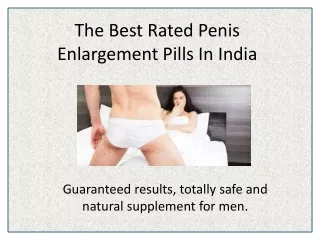 the best rated penis enlargement pills in india