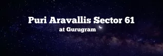 Puri The Aravallis Sector 61 Gurugram - Brochure