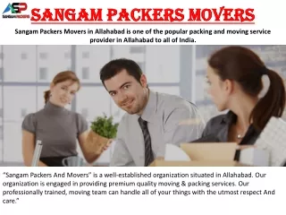sangam packers movers