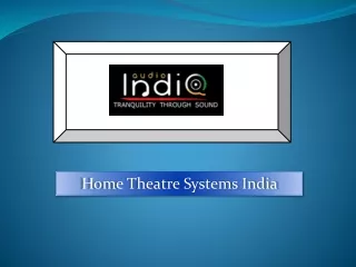 Home Theatre Systems India