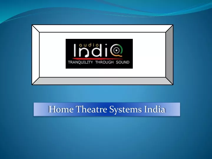 home theatre systems india