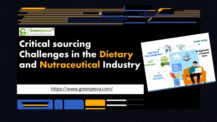 critical sourcing challenges in the dietary