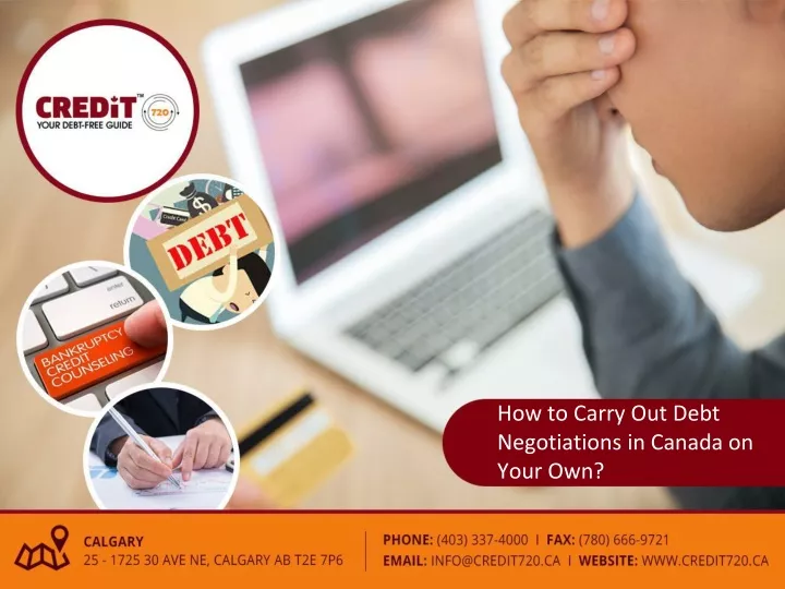 how to carry out debt negotiations in canada