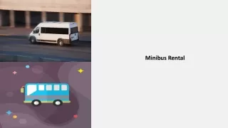 minibus rental