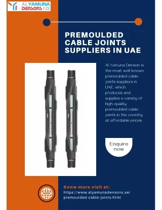 Premoulded Cable Joints Suppliers