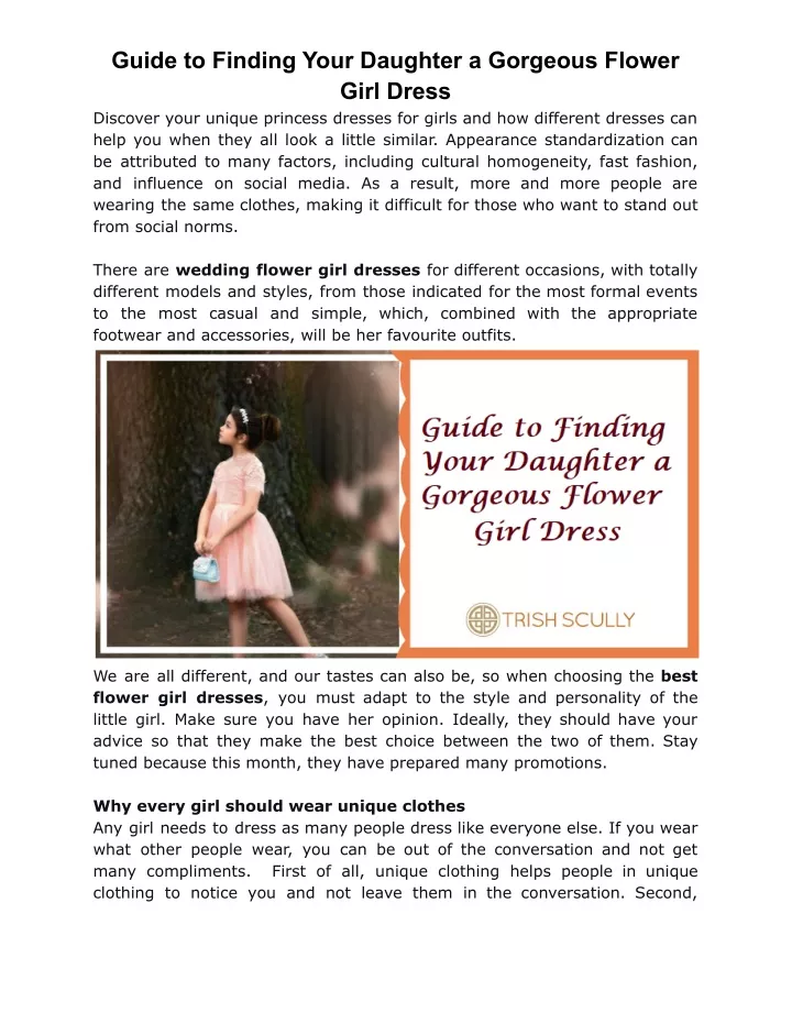 guide to finding your daughter a gorgeous flower