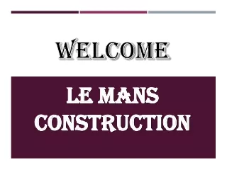 welcome
