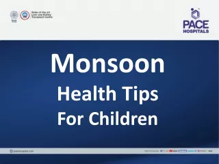 Monsoon health Tips for Children