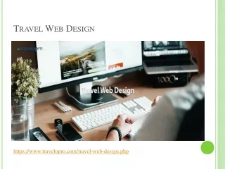 travel web design