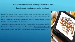 Why hire branding experts for any business