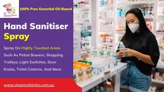 What Can We Use Spray Hand Sanitizer For