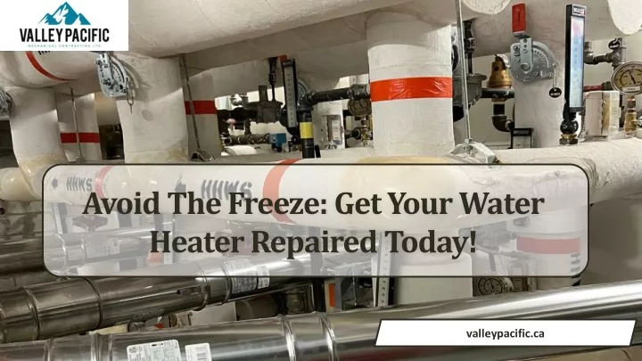 avoid the freeze get your water heater repaired