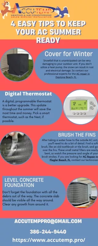 4 Easy Tips To Keep Your AC Summer Ready