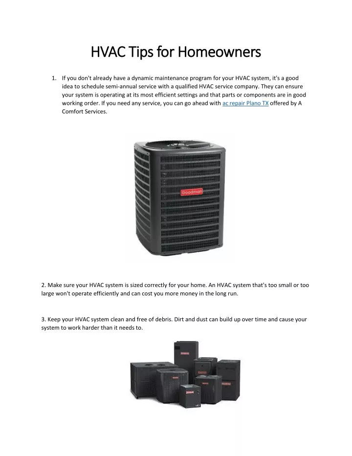 hvac tips for homeowners hvac tips for homeowners