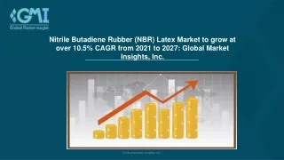 2021 Nitrile Butadiene Rubber (NBR) Latex Market Growth | Trends Analysis Report
