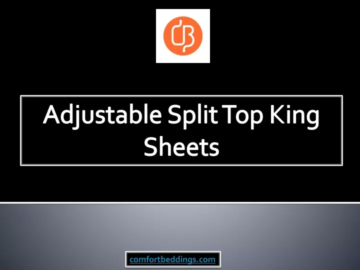 adjustable split top king sheets